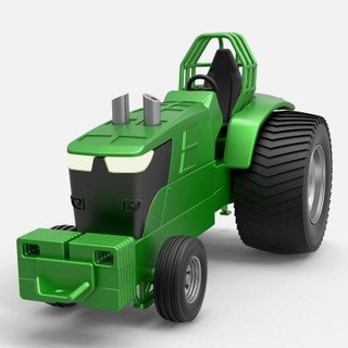pulling tractor john deere 7310r pro stock 1 25 cosplayitemsrock 3d print model - Mito3D