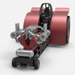 ziehen Traktor v12 1 25 Cosplayartikelrock 3d print model - Mito3D