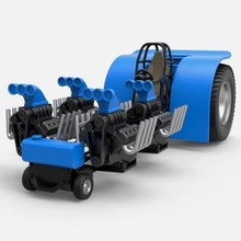 tracción tractor v8 motores 125 impresión Listo 3d modelo cosplayitemsrock 3d print model - Mito3D