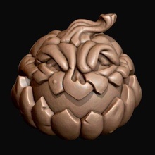 citrouille Halloween impression prêt 3d modèle Alexkovalev 3d print model - Mito3D