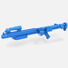 alcance Soldado blaster rifle 10r impressão pronto 3d modelo 3d print model - Mito3D