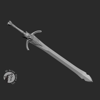 Rebellion Schwert Teufel 3d drucken Modell 3dprintstorestl 3d print model - Mito3D