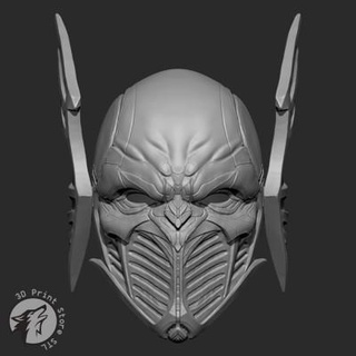 red death batman mask dc comics - 3d print model 3dprintstorestl 3d print model - Mito3D