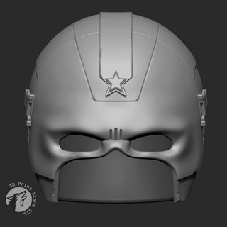 red guardian helmet marvel comics - 3d print model 3dprintstorestl 3d print model - Mito3D