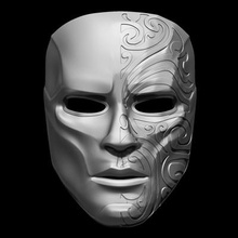 Rahatlama opera maske Yazdır hazır 3d model 3d print model - Mito3D