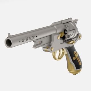 revolver van helsing 2004 vetrock 3d print model - Mito3D