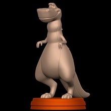 rex Dinosaurier Geschichte drucken bereit 3d Modell dummes Spielzeug 3d print model - Mito3D