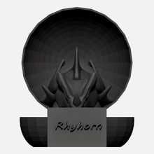 rhyhorn - print ready 3d model elitemodelry 3d print model - Mito3D