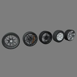 rim wheels pack 01 - 3d print model viperjr3d 3d print model - Mito3D