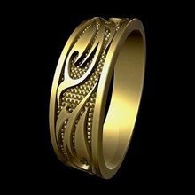 anillo fuego ornamento impresión Listo 3d modelo alexkovalev 3d print model - Mito3D