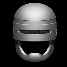 robocop helmet print ready 3d model 3d print model - Mito3D