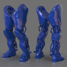 robotic legs print ready 3d model 3d print model - Mito3D