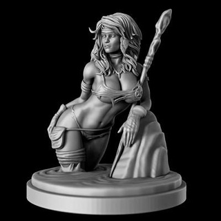 pícaro busto x men estatua henna adicional 3d print model - Mito3D