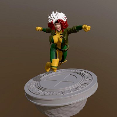 rogue classic miniature - 3d print model cheriloyet 3D print model - Mito3D