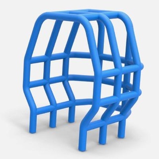 roll cage pulling tractor 1 25 - free print ready 3d model cosplayitemsrock 3d print model - Mito3D