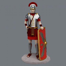 romano legionario Stampa pronto 3d modello 3d print model - Mito3D