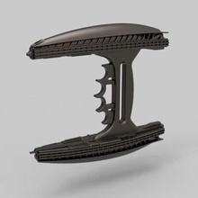 Romulan disruptor Estrela caminhada geração impressão pronto 3d modelo 3d print model - Mito3D