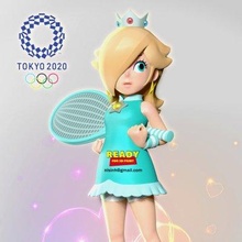 Rosalina Olimpiyat Tokyo 2020 Yazdır hazır 3d model doğmuş Nguyen 3d print model - Mito3D
