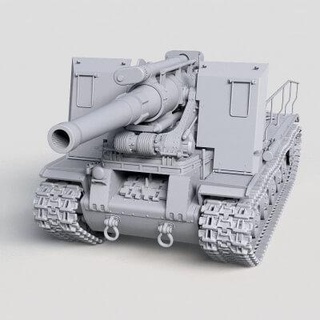 51 203 mm artillerie 3d impression modèle zenislev 3d print model - Mito3D