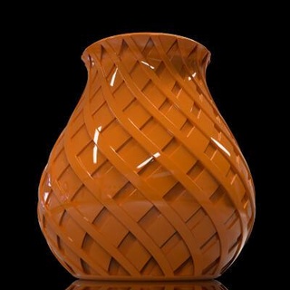 sicher Korbweide Vase 3d drucken Modell basierend 3d print model - Mito3D