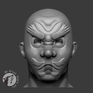 sakonji urokodaki mask demon slayer - 3d print model 3dprintstorestl 3d print model - Mito3D