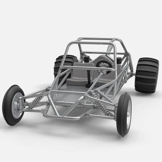 sand rail buggy 1 25 cosplayitemsrock 3d print model - Mito3D