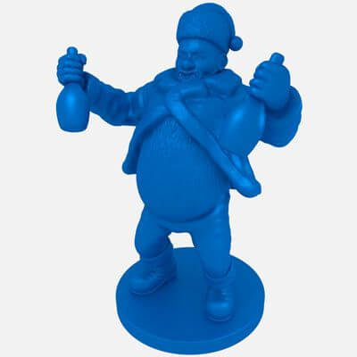Noel Baba hazır 3d model yazdırmak karakter baskı resimlerselamlar 3D print model - Mito3D