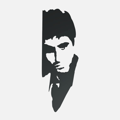 scarface poster - 3d print model viperjr3d 3D print model - Mito3D