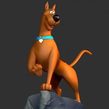 scooby doo print ready 3d model scooby-doo american animated franchise comprising many television series produced 1969 present dayi have divided individual parts make easy printing - obj stl files printing- zbrush original ztl you customize like version 10 we hope receive support our dear customersthanks so much viewing my 3d print model - Mito3D