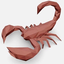 scorpion figure - print ready 3d model lowpoly 3d print model - Mito3D