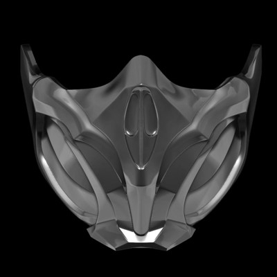 Skorpion mk 11 Maske drucken bereit 3d Modell 3D print model - Mito3D