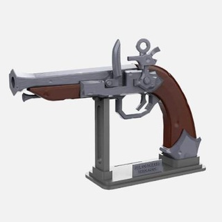 mar ladrones marinero pistola makerlab 3d print model - Mito3D