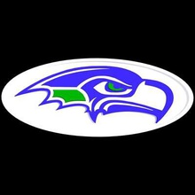 seahawks nfl logo custom print ready 3d model football team created using blender open source modeling rendering animation software tool which you can download free blenderorg have used maya found comparable easier use 3d print model - Mito3D