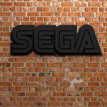 sega logo Stampa pronto 3d modello waelmoussa 3d print model - Mito3D