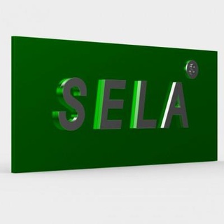 Sela logo 3d Yazdır model logocu 3d print model - Mito3D