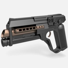 sfx foosh pistola película sexto día 2000 impresión Listo 3d modelo 3d print model - Mito3D