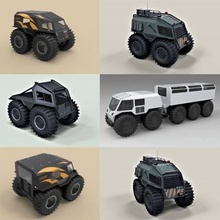 sherp vehicles - print ready 3d model cosplayitemsrock 3d print model - Mito3D