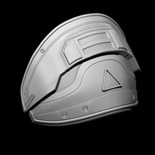 shoulder armor - print ready 3d model lafactorystore 3d print model - Mito3D