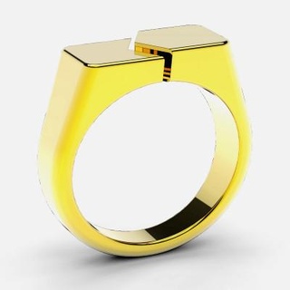 Signet Ring 3dsldworks 3d print model - Mito3D