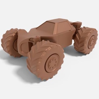Facile jouet voiture libre 3d impression modèle artgeorg 3d print model - Mito3D