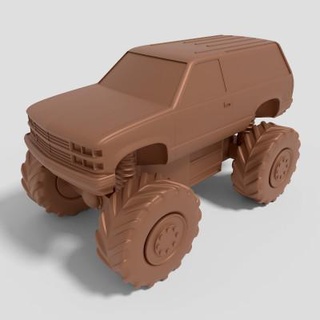 semplice giocattolo suv 3d Stampa modello artgeorg 3d print model - Mito3D
