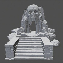 cranio grotta Stampa pronto 3d modello icekazim 3d print model - Mito3D