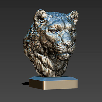 snow leopard irbis guninnik81 3D print model - Mito3D