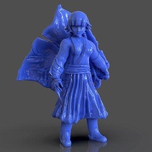 sede anime mini figura impressão pronto 3d modelo Paburoviii 3d print model - Mito3D