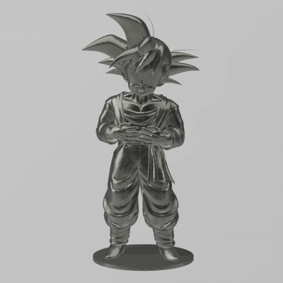 figlio goten 3d stampa modello by moogar 3d print model - Mito3D