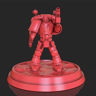 space marine armor paburoviii 3d print model - Mito3D