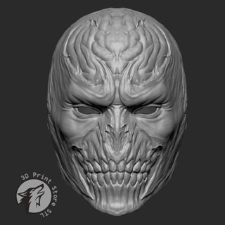 frayer masque 3d impression modèle 3dprintstorestl 3d print model - Mito3D