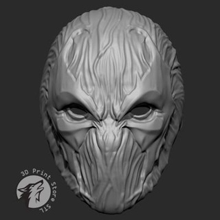frayer masque 3d impression modèle 3dprintstorestl 3d print model - Mito3D
