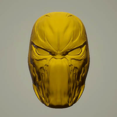 frayer masque 3d impression modèle 3dprintingdesigner 3D print model - Mito3D