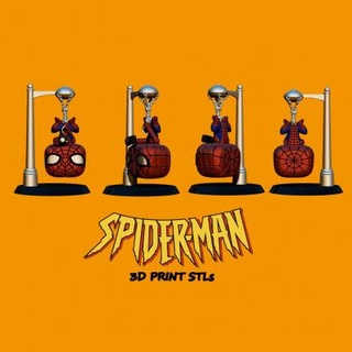spiderman funko pop lisahenniga 3d print model - Mito3D